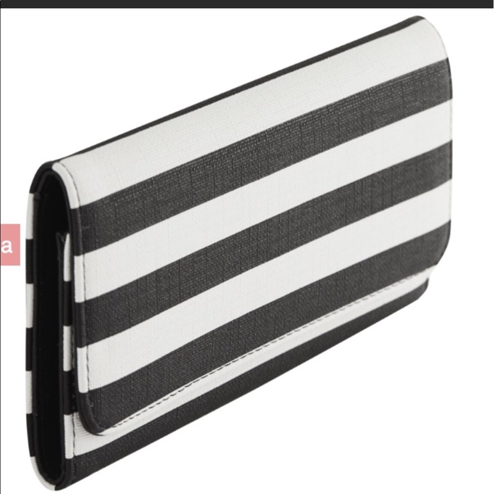 Kut from the Kloth Slim striped wallet NEW